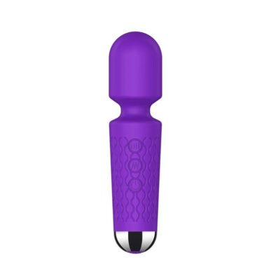 Klitoralni vibrator - mini Wand USB ljubičasti