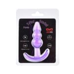 Analni dildo T-plug – Ljubičasti - Slika 2