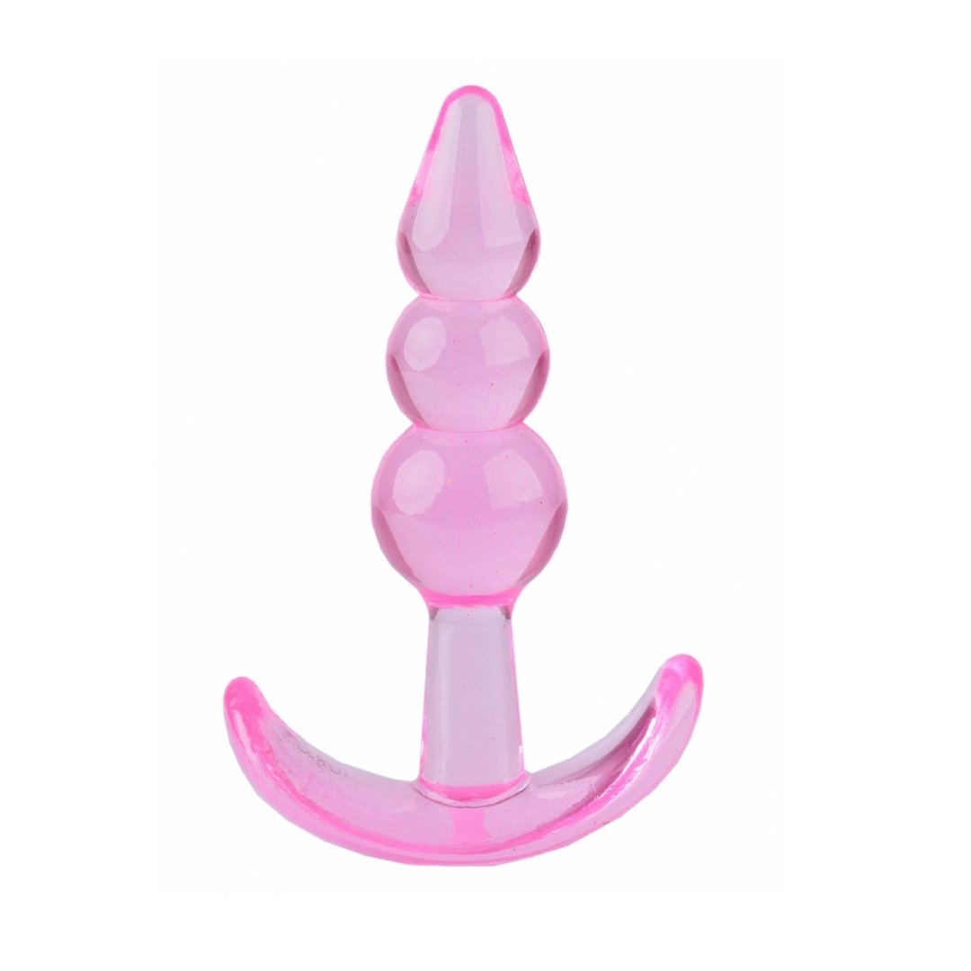 analni-dildo-t-plug-roze Analni dildo T-plug - Roze - Slika 1