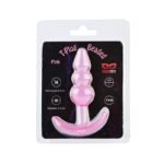 Analni dildo T-plug - Roze - Image 2