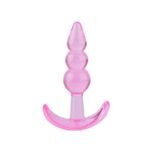 Analni dildo T-plug - Roze