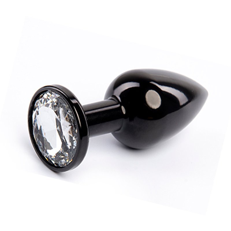 analni-ukras-crni.jpg Analni plug sa cirkonom - Crni - Slika 1