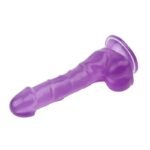 Dildo - Hi Rubber ljubičasti - Slika 4