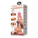 Dildo sa kožicom - Sliding Skin 19.4cm - Slika 2