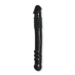 Dupli dildo - Crni 25.4 cm