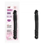 Dupli dildo - Crni 25.4 cm - Slika 2