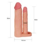 Dupla navlaka za penis X-tender - Slika 3