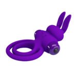 Dupli Vibro Prsten Zeka - Ljubičasti - Slika 6