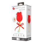 Dvostrani stimulator klitorisa - Ruža - Slika 2