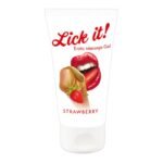 Gel za masažu Lick it – jagoda