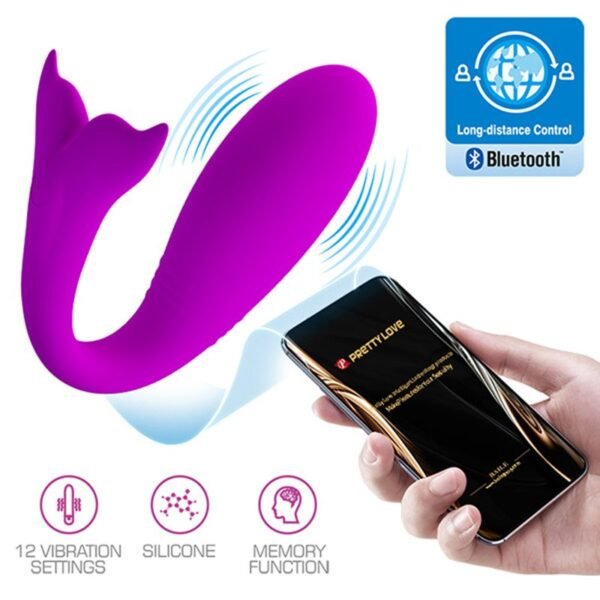 Vibrator za parove - Kit sa aplikacijom