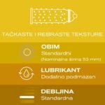 Masculan - Rebrasti i tačkasti kondomi - Slika 2