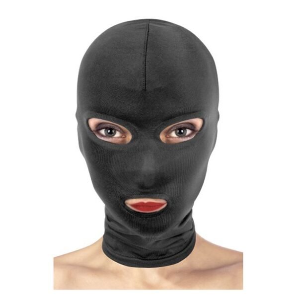 Crna maska sa prorezima