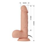 Vibrator- Beautiful Bahamut 22 cm - Slika 5