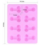 Modla za led silikonska – penis - Image 3