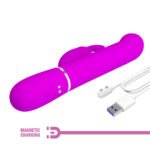 Multifunkcionalni vibrator 4 u 1 – Pretty Love Coale - Slika 4