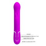 Multifunkcionalni vibrator 4 u 1 – Pretty Love Coale - Slika 6