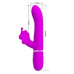 Multifunkcionalni vibrator 4 u 1 – Pretty Love Ridgely - Slika 3