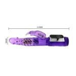 Zeka vibrator sa rotirajućim perlama - Slika 3