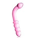 Stakleni Dildo – Glossy Roze