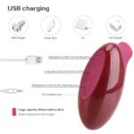 Stimulator klitorisa crveni- Suction Vibrator - Slika 4