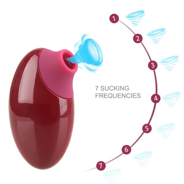 Stimulator klitorisa crveni- Suction Vibrator