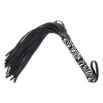 Trakasti bič - Crno/Beli