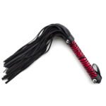 Trakasti bič - Crno/Crveni