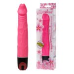 Realistični vibrator - Roze - Slika 4