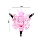 Vibro gaćice leptir - Roze - Slika 4
