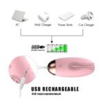 Vibro jaje USB - Roze - Slika 3