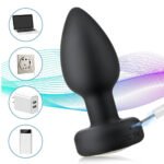 Svetleći Analni Plug sa vibracijom - Slika 4