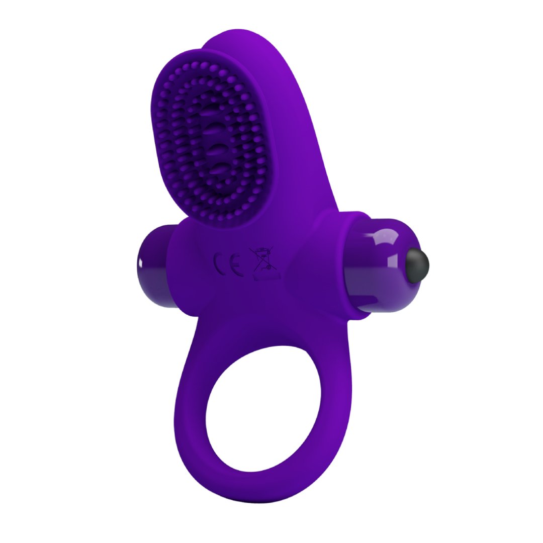 vibro-prsten-ljubicasti Vibro Prsten Dual Pleasure - Ljubičasti - Slika 1