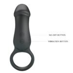 Masažer prostate sa vibracijom i prstenom - Trae - Slika 6