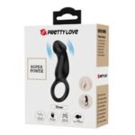 Masažer prostate sa vibracijom i prstenom - Trae - Slika 2