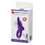 Dupli Vibro Prsten Delfin - Ljubičasti - Slika 2