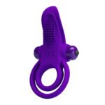 Dupli Vibro Prsten Delfin - Ljubičasti