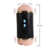 Dvostrani masturbator sa vibracijom - Kay - Slika 3