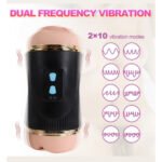 Dvostrani masturbator sa vibracijom - Kay - Slika 10
