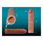 Navlaka sa produžetkom 2.5 cm - Pleasure X-Tender - Slika 3
