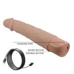Realistični vibrator - Leander 20 cm - Slika 4
