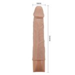 Realistični vibrator - Leander 20 cm - Slika 3