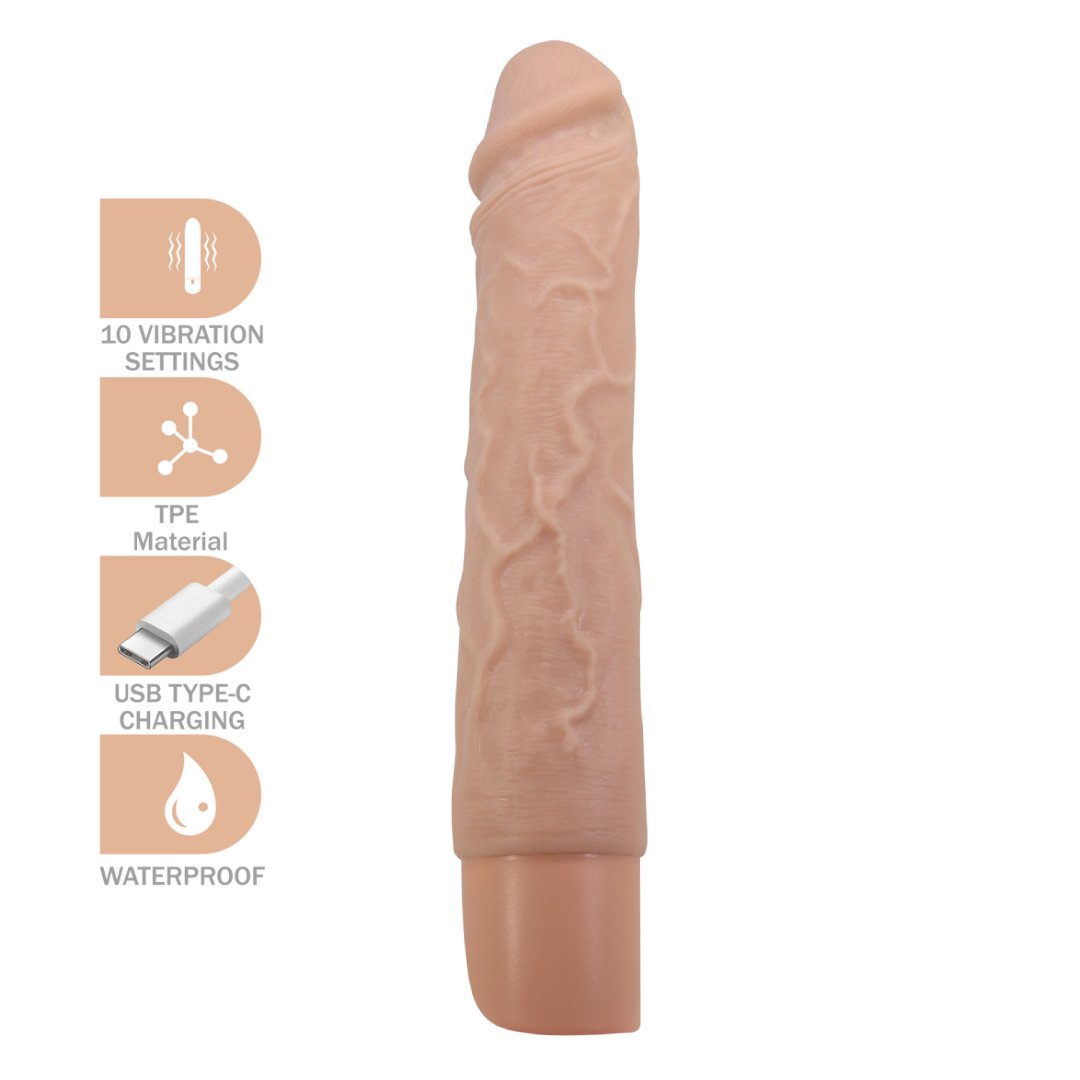 realisticni-vibrator-osric Realistični vibrator - Osric 22 cm - Slika 1